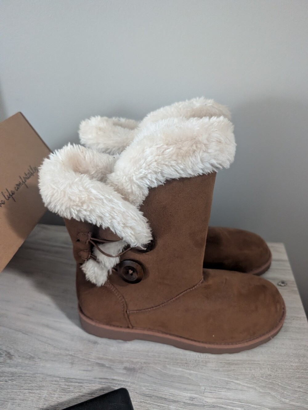 Magellan Outdoors Women's Brown Ankle Booties